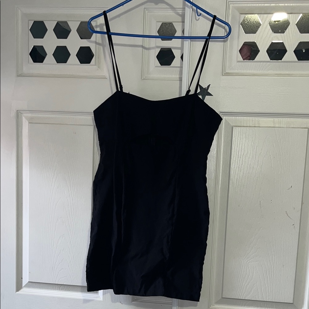 Black Strappy Dress